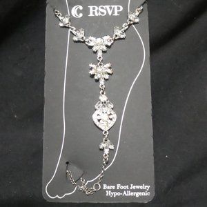 RSVP | Bare Foot Jewelry | Hypo-Allergenic | Silver | BNIP